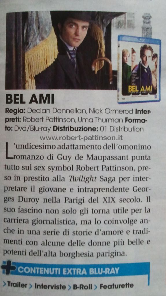 BEL AMI DVD BLU RAY