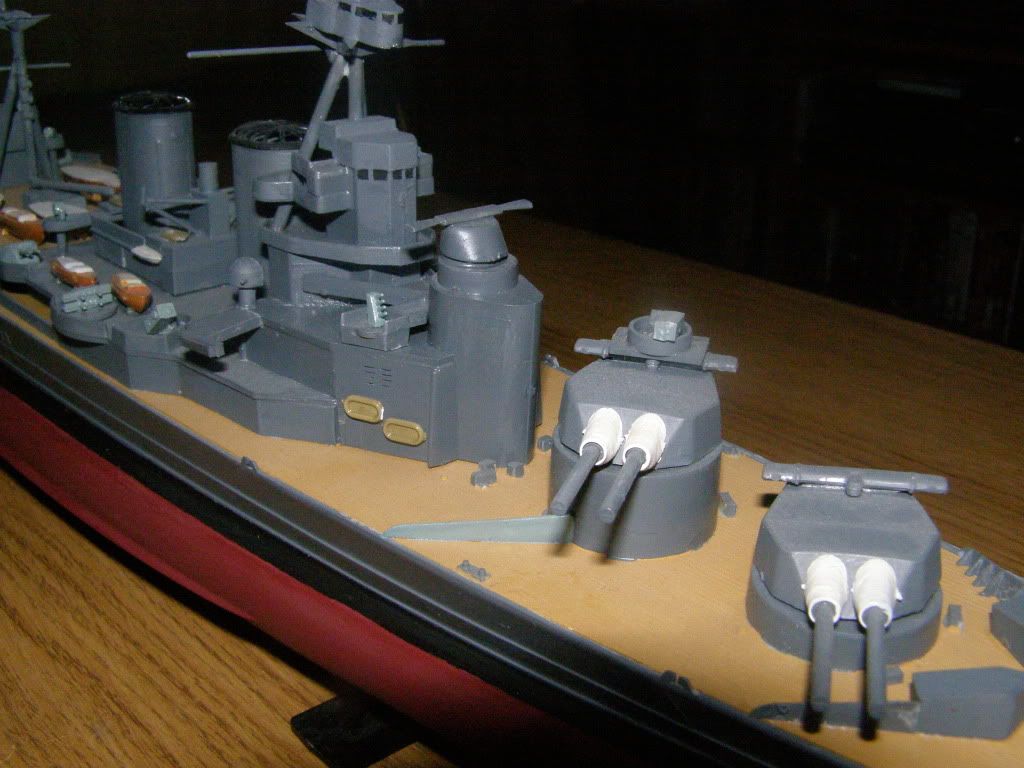 My 1 400 Hms Hood And 1 1200 Battleships
