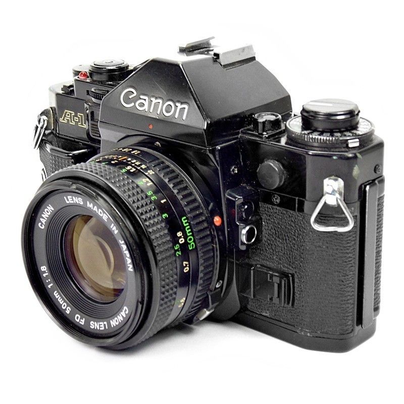 Canon A1 Classic Vintage 1970's SLR 35mm Film Camera 50mm Lens eBay