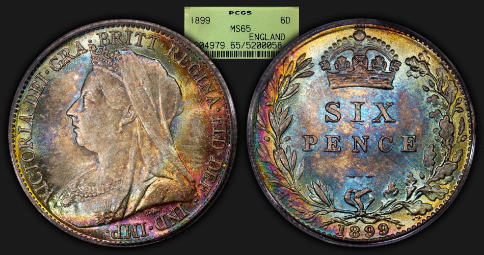 1899_sixpence_PCGS_OGH_MS65_toned_compos