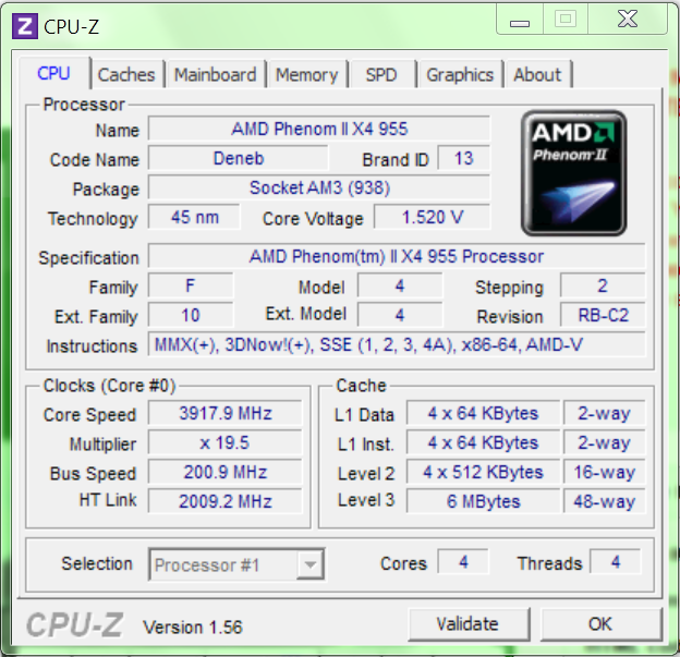 CPUZCapture-392GHzStableOverclockafterupgrades03-01-2010.png