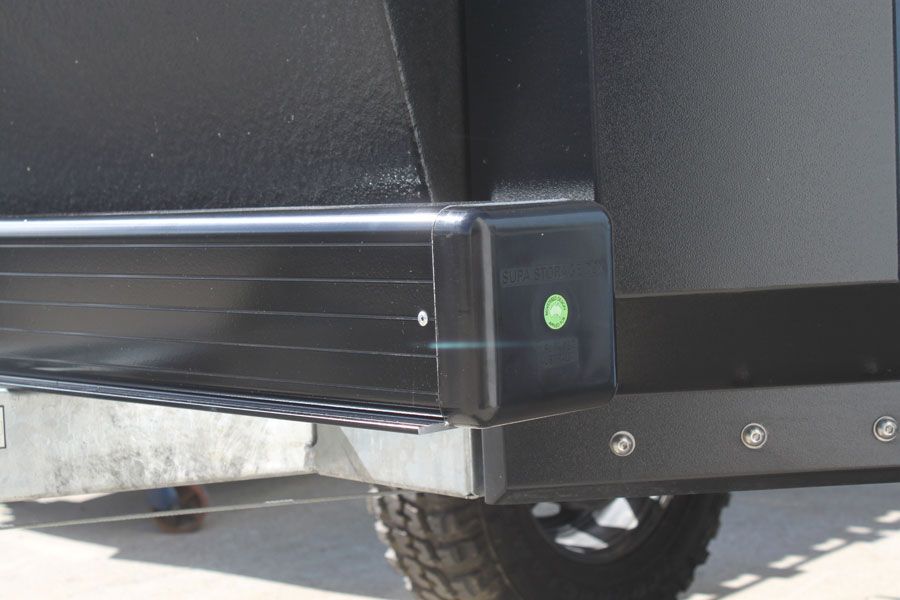 Tent Pole Storage Box 183cm Pole Carrier to suit Caravans and Camper Trailers eBay