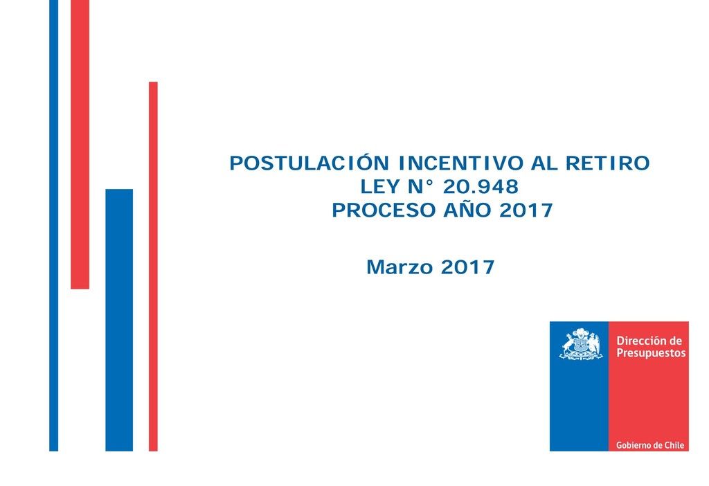 ANEIICH informa sobre postulación a plan de retiro Ley N°20.948 (2017-2018) ANEIICH informa sobre postulación a plan de retiro Ley N°20.948 (2017-2018)