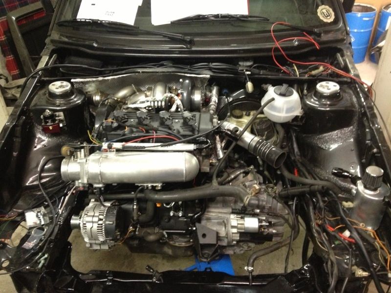 Rallye 16V Turbo Motoreinbau