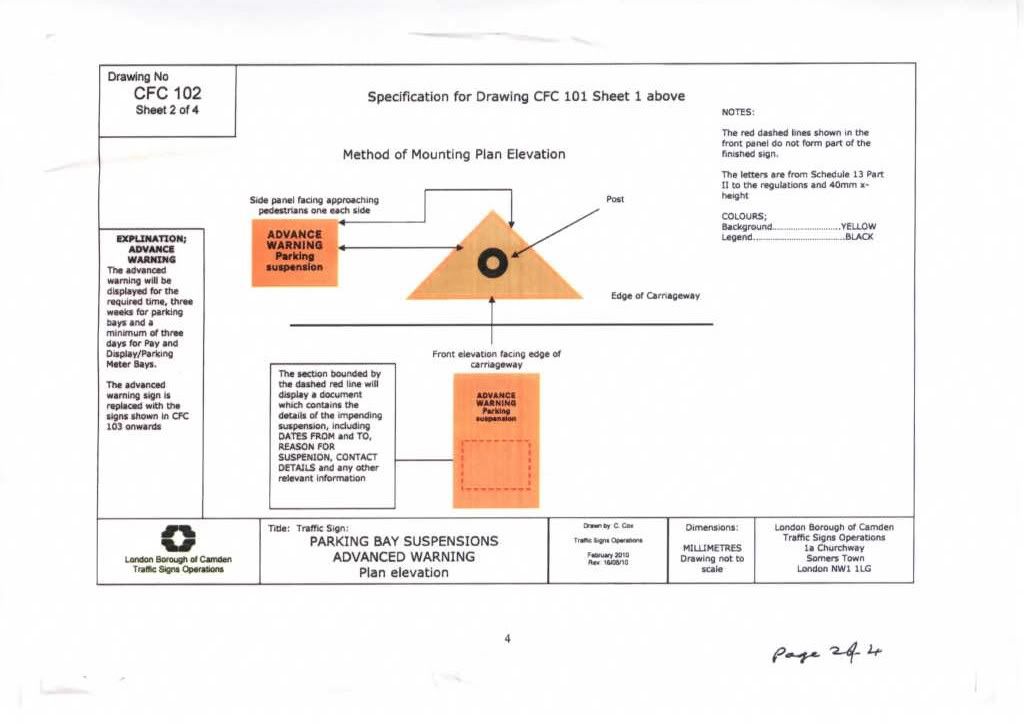 FightBack Forums > Location of warning signs re suspended bays