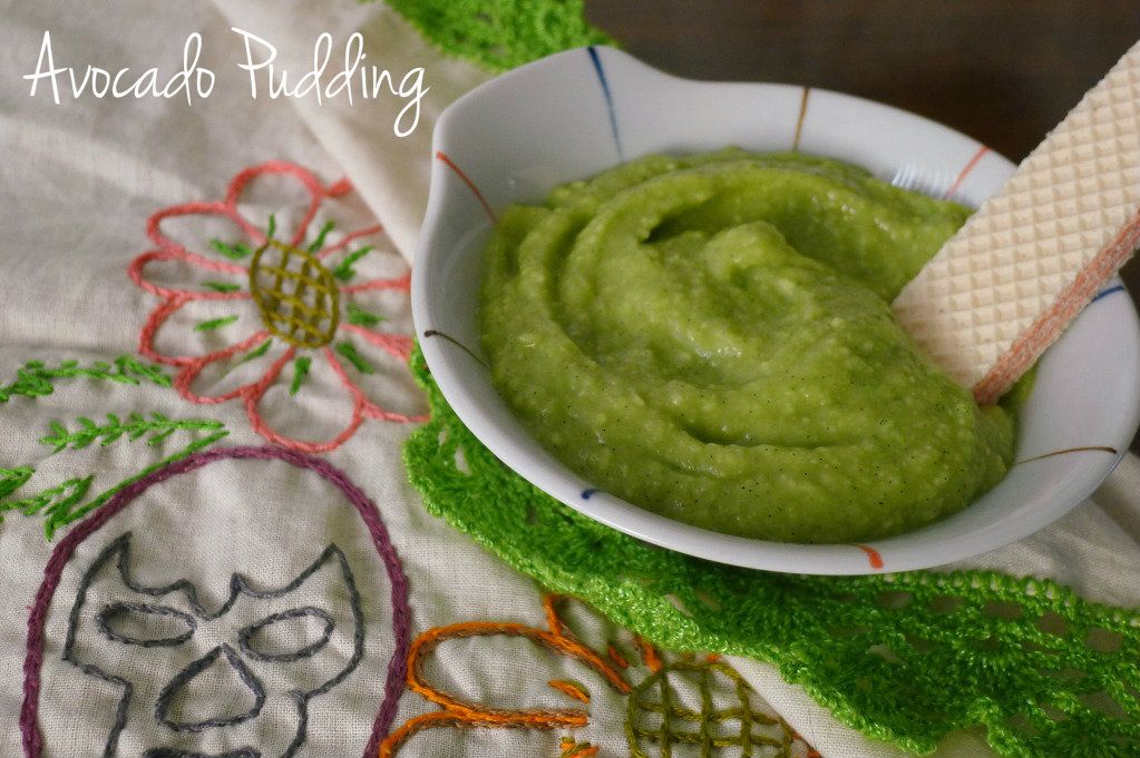 Avocado Pudding