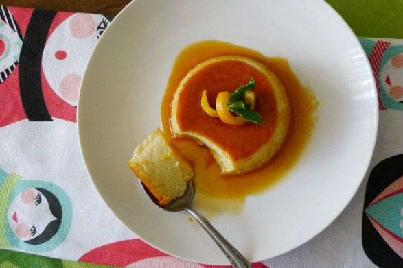 Flan top