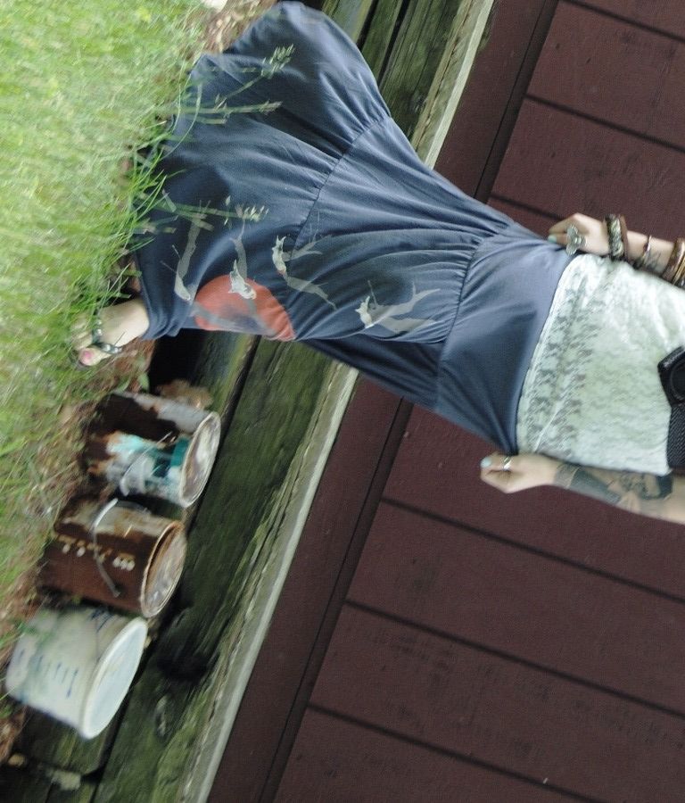 maxi skirt