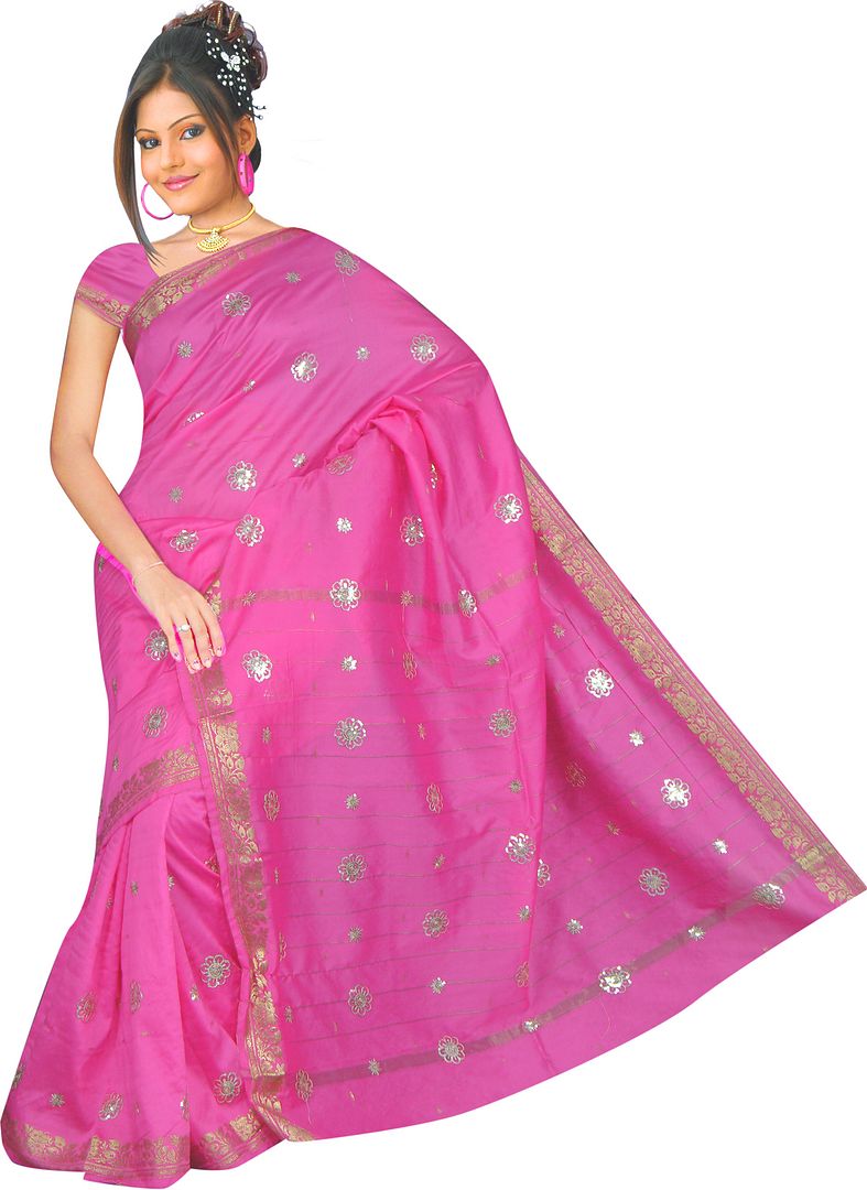 Indian Embroidery sequance Art Silk Sari saree Curtain eBay