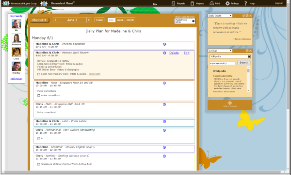 Homeschool Planet Review Homeschool Planet Homeschool Planner Online Homeschool Planner Homeschool Planner Online Homeschool Scheduler