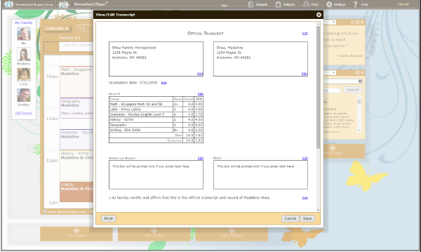 Homeschool Planet Review Homeschool Planet Homeschool Planner Online Homeschool Planner Homeschool Planner Online Homeschool Scheduler