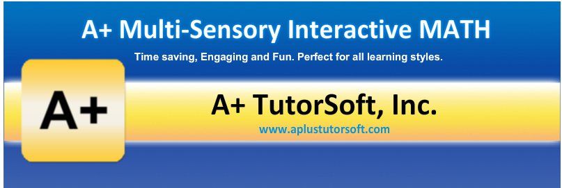 A+ Tutorsoft Interactive Math online program