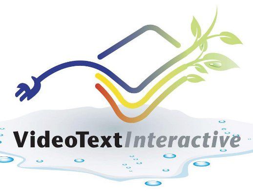 VideoText Interactive Logo