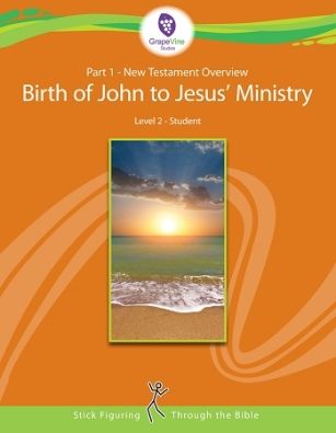 Birth of John to Jesus' Ministry {Grapevine Studies Review}