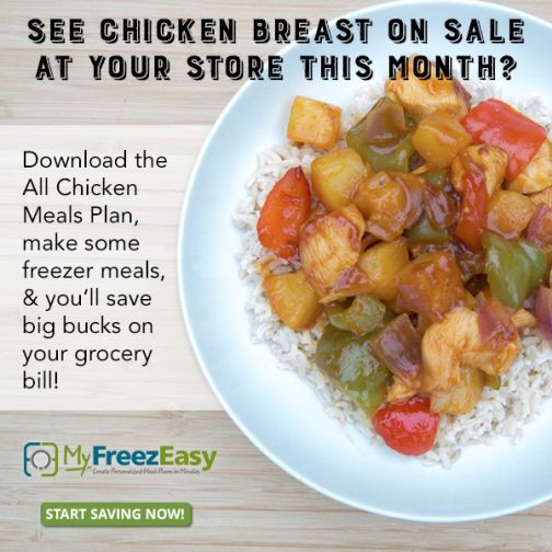 MyFreezEasy.com Freezer Meal Plan Membership {MyFreezEasy}