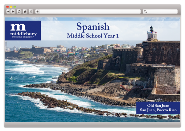 Spanish, French, German or Chinese {Middlebury Interactive Languages}