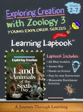 Apologia Land Animals of the Sixth Day Lapbook