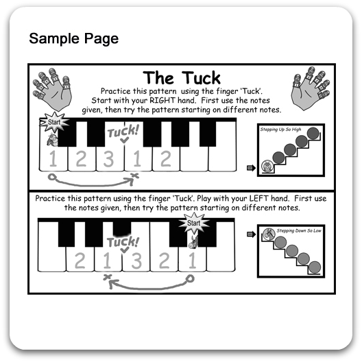 KinderBach - sample worksheet