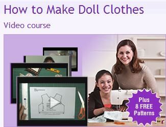 How to Make 18 Inch Doll Clothes Video Course