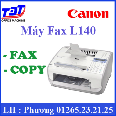 Máy Fax Laser CANON L140   Hàng chính hãng   Giá hấp dẫn.