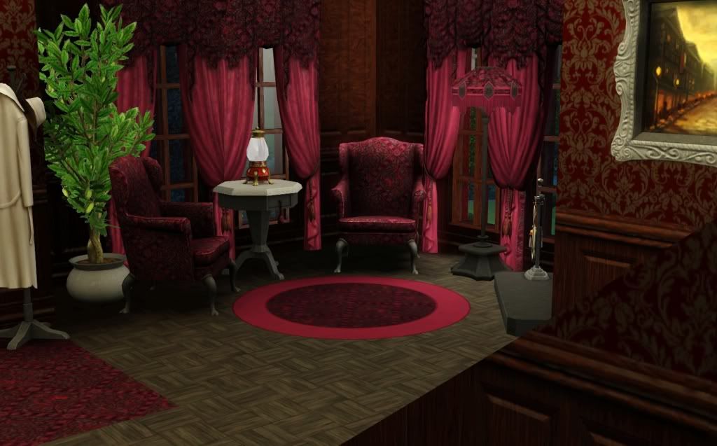 Sims 3 Gothique Library Set Free