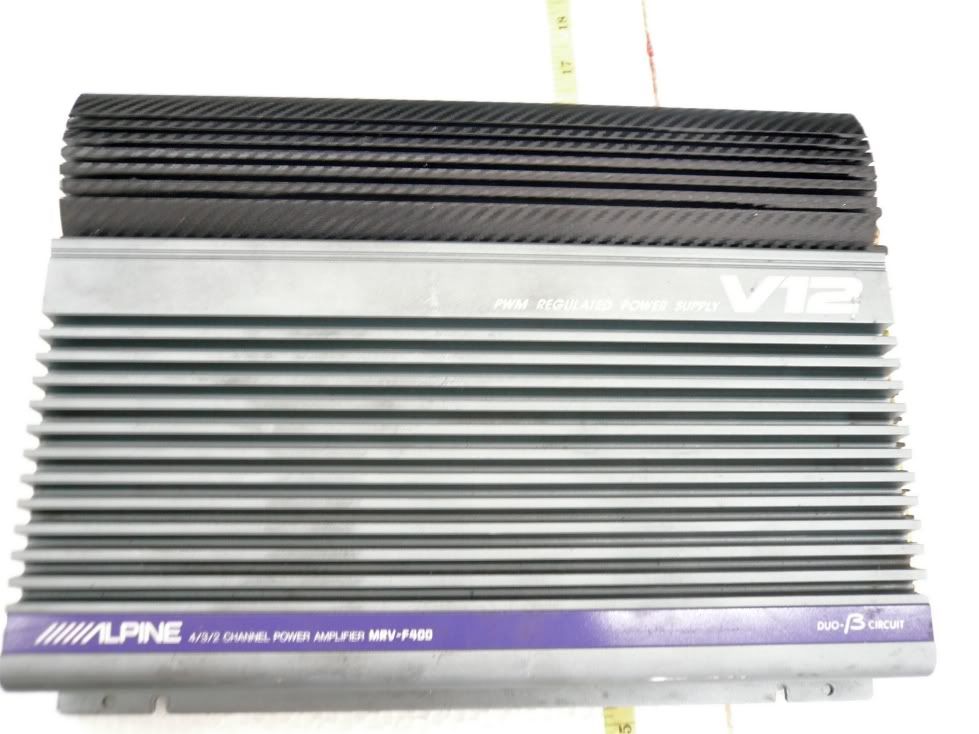 Original Alpine V12 Series Amp Mrv F 400 4 Channel Amp Owner Had Won Mace Comp 1st And 2nd Runner Up With This Amp Thumbs Up For Such A Nice Amp Original Alpine V12 Series Amp Mrv F 400 4 Channel Amp Owner Had Won Mace Comp 1st And 2nd Runner Up With This Amp Thumbs Up For Such A Nice Amp