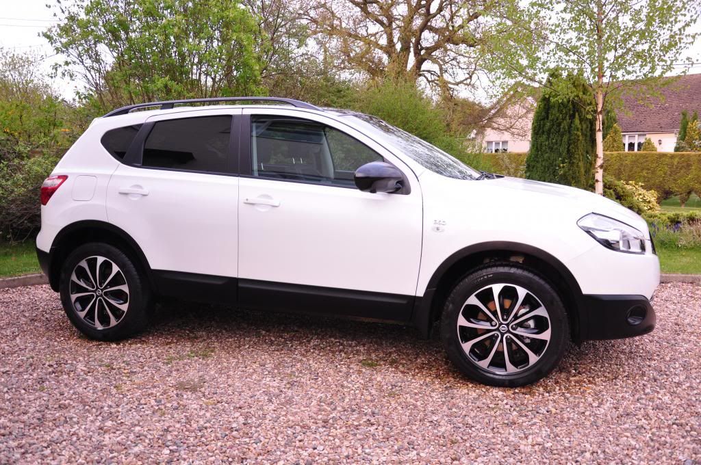 Storm white nissan juke