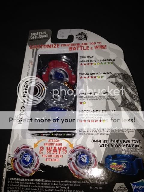 Brand New Beyblade Metal Master METEO L DRAGO BB 88 LW105LF Attack 