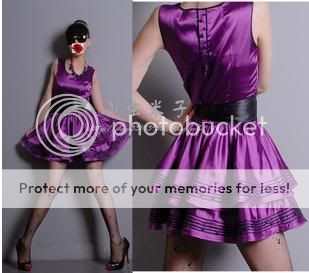 BNWOT AUTH. TOPSHOP PURPLE MUSIC NOTE DRESS.AU12/UK12/US8/EUR40  