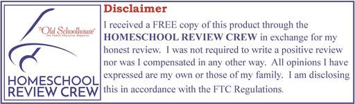 Homeschool Review Crew Disclaimer