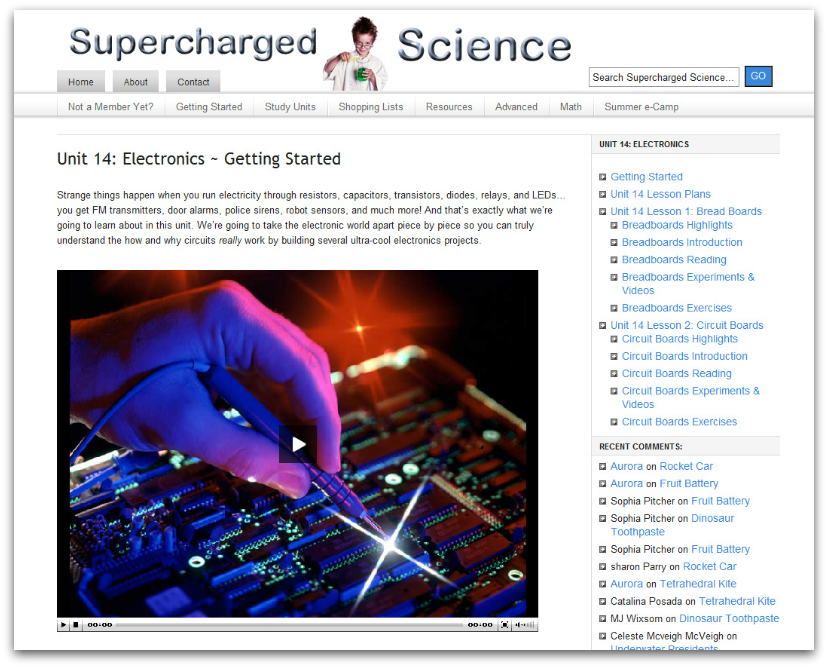 Supercharged eScience Homeschool Science Curriculum