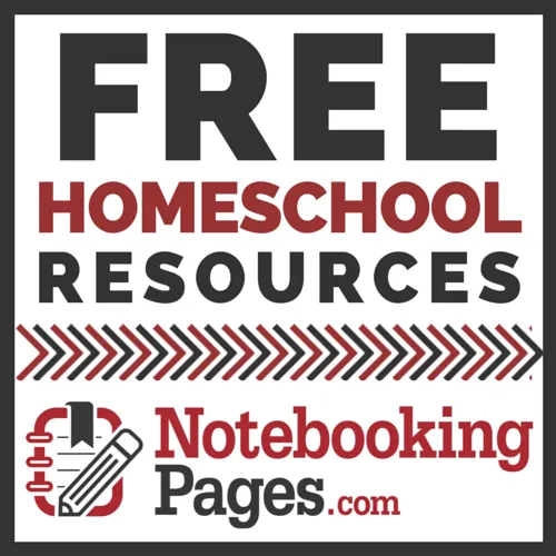 homeschool notebook pages