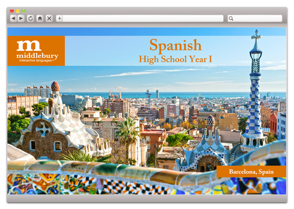 Spanish, French, German or Chinese {Middlebury Interactive Languages}