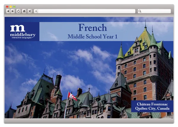 Spanish, French, German or Chinese {Middlebury Interactive Languages}