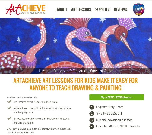 ArtAchieve Review, #hsreviews #artachieve, #artlessonsforkids, #homeschool #artclassesforkids, #drawinglessonsforkids, art lessons for kids, drawing lessons for kids, art classes for kids, and homeschool