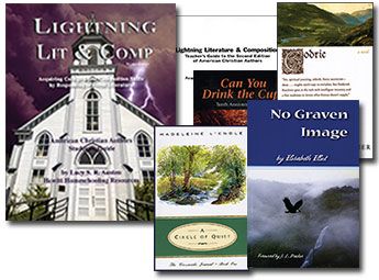  Lightning Literature & Composition PackAmerican Christian Authors, #hsreviews, #homeschool, Homeschool, Personalized, Encouragement, English Literature, English, Reading, Christian Authors, Christian Literature