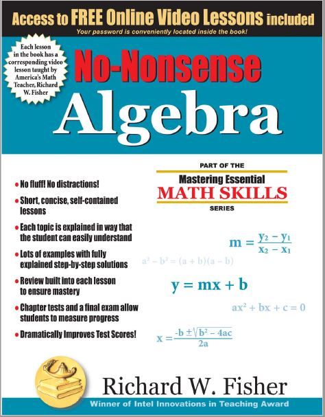 No-Nonsense Algebra