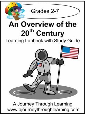 Overview of 20th Century Lapbook with Study Guide
