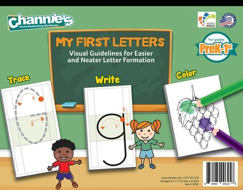 Channie's My First Letter for Pre-K - 1st