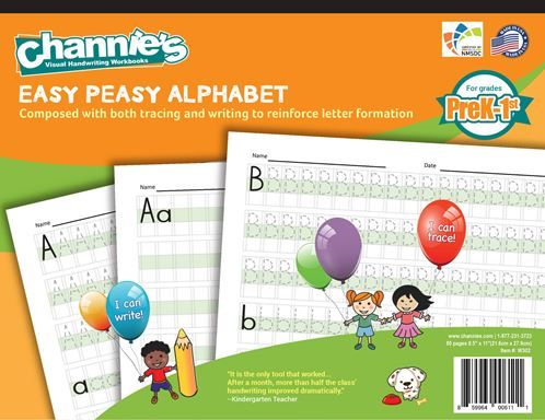 Channie's Easy Peasy Alphabet Workbook