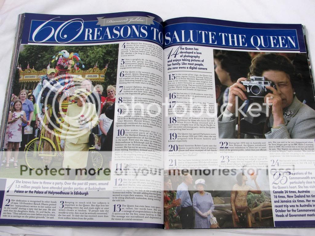 Hello Magazine Queens Diamond Jubilee Souvenir Edition   Mint 