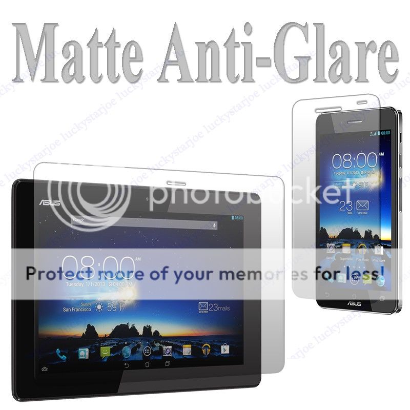 3 Pcs x Anti Glare Screen Protector for Asus PadFone 3 Infinity Mobile Station