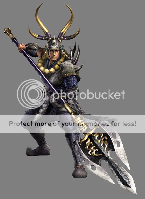 请大家各自上传一张自己最喜欢的真三国无双人物图片